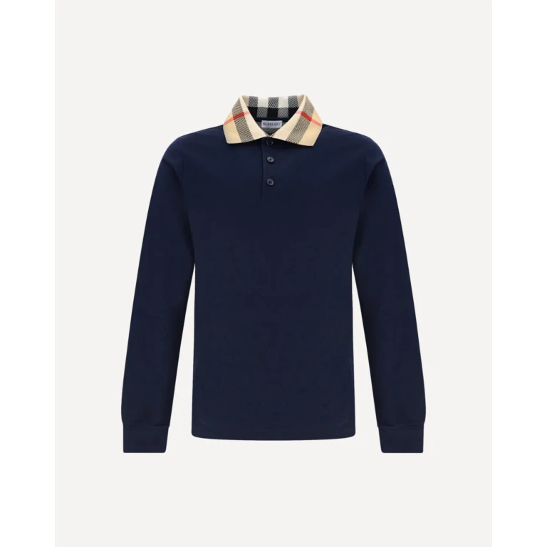 Burberry Cody 男士长袖纯棉翻领衫 XXL