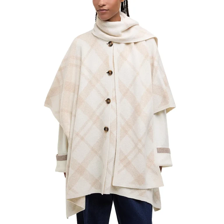 Barbour Vienna Wool Blend Cape Sweater