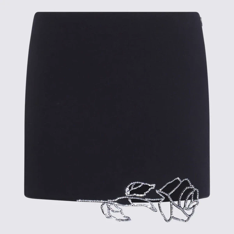 Courrèges Black Mini Skirt