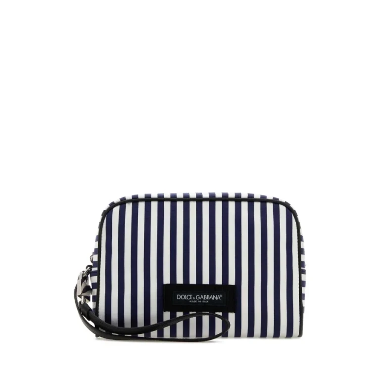 Dolce & Gabbana Striped Handbag