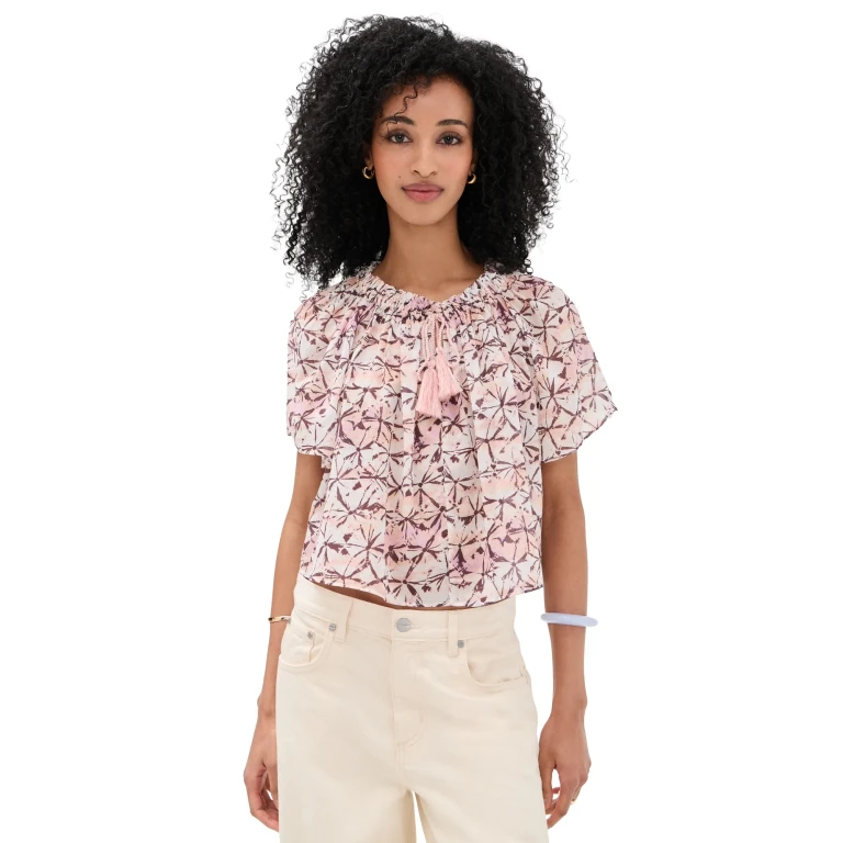 Ulla Johnson Alon Coverup Top Amethyst XL