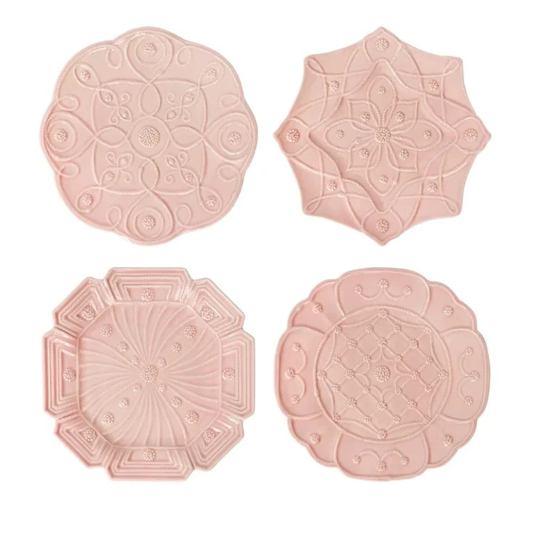 Juliska Jardins Du Monde Dessert/Salad Plate, Set of 4