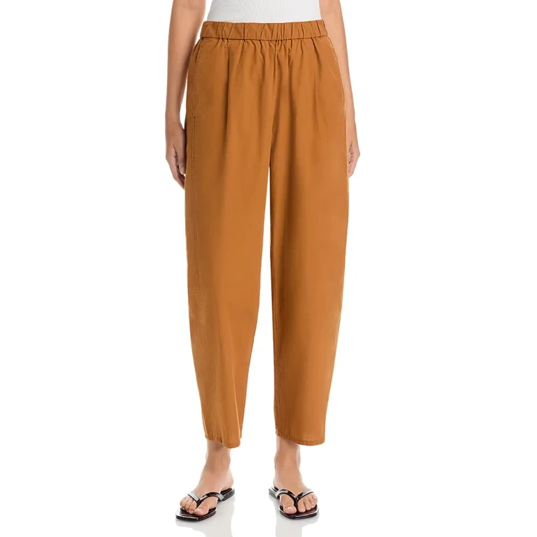 Eileen Fisher Pleated Lantern Ankle Pants