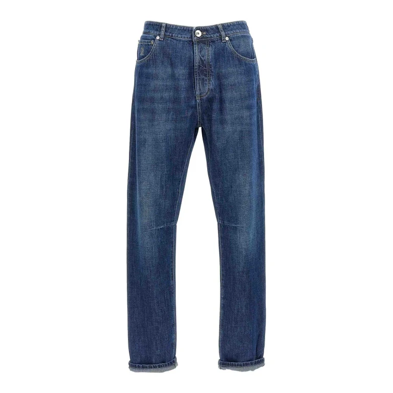 Brunello Cucinelli Bootcut-Jeans - Blau