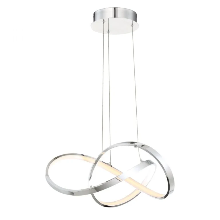 WAC Lighting Vornado 1-Light LED Pendant in Chrome - PD-87720-CH