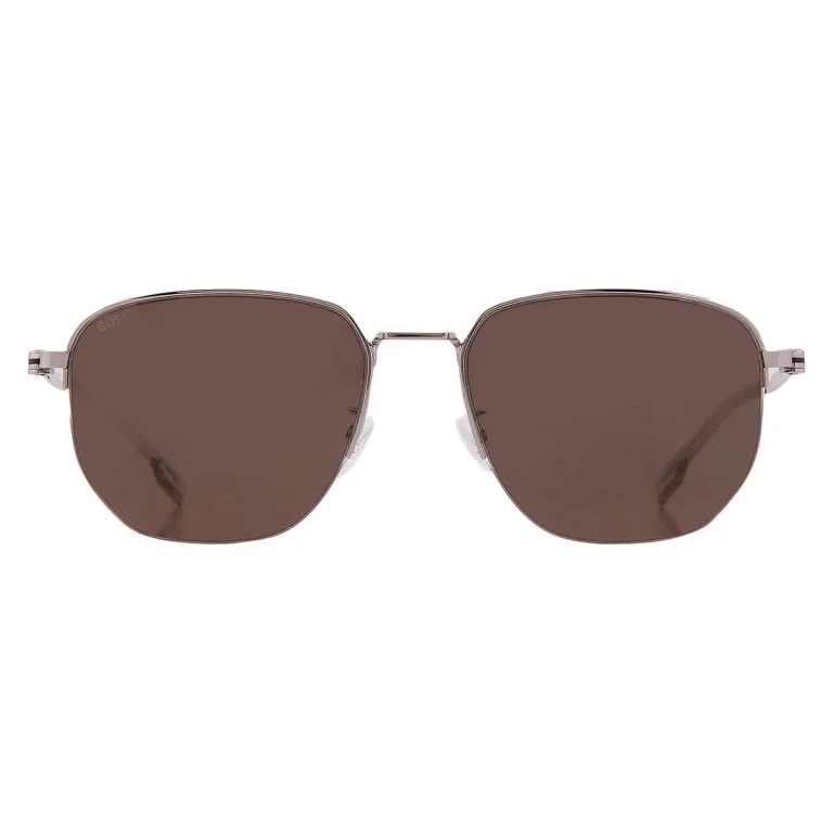 Hugo Boss Brown Square Mens Sunglasses BOSS 1538/F/SK 06LB/70 57