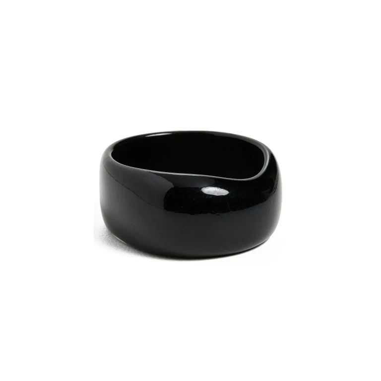 Heaven Mayhem Luna Bangle Black One Size