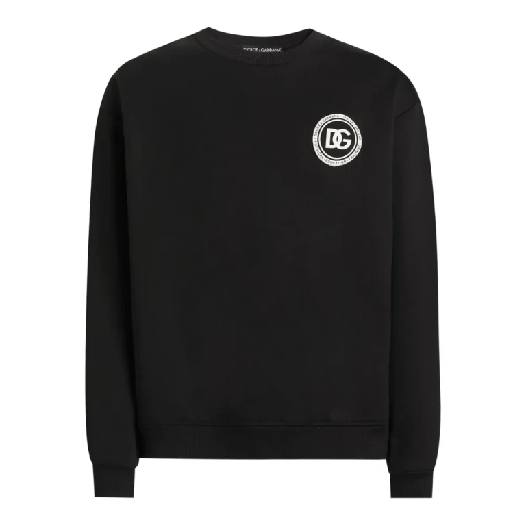 Dolce & Gabbana Logo-Patch Sweatshirt