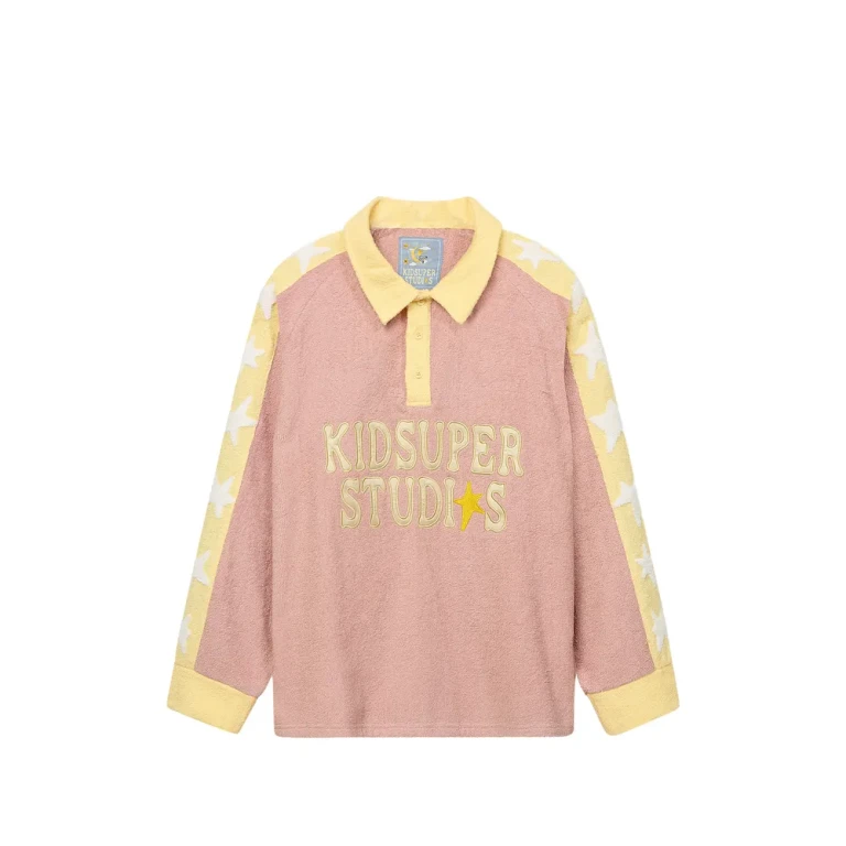 Kidsuper Stars Colourblock Polo Shirt