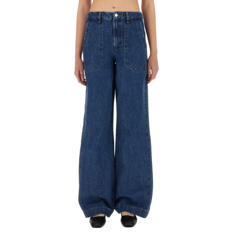 A. P.C. Jeans Woman color Blue (COZZIF09085IAI)