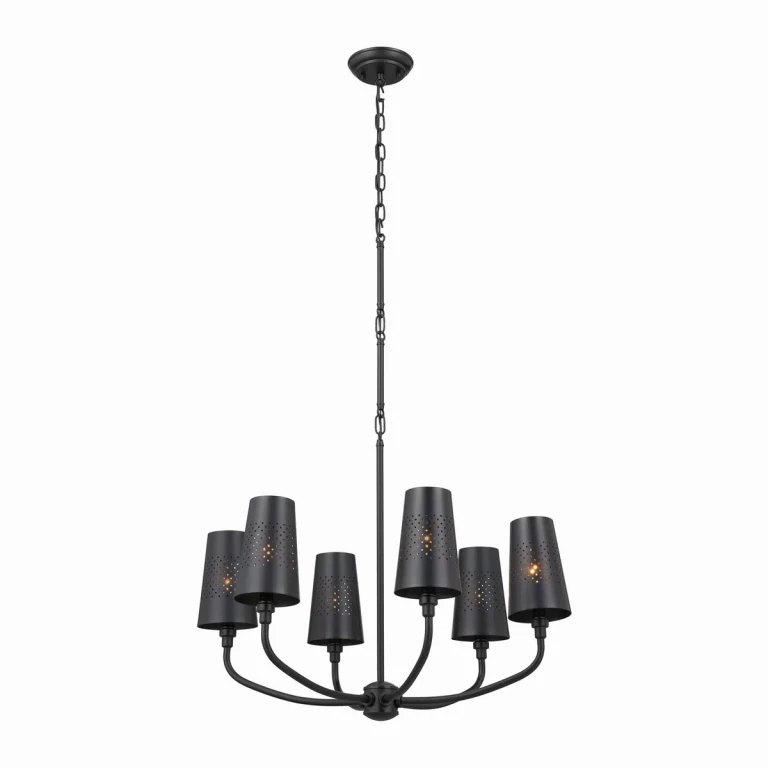 Black Chandelier from the Adeena Collection