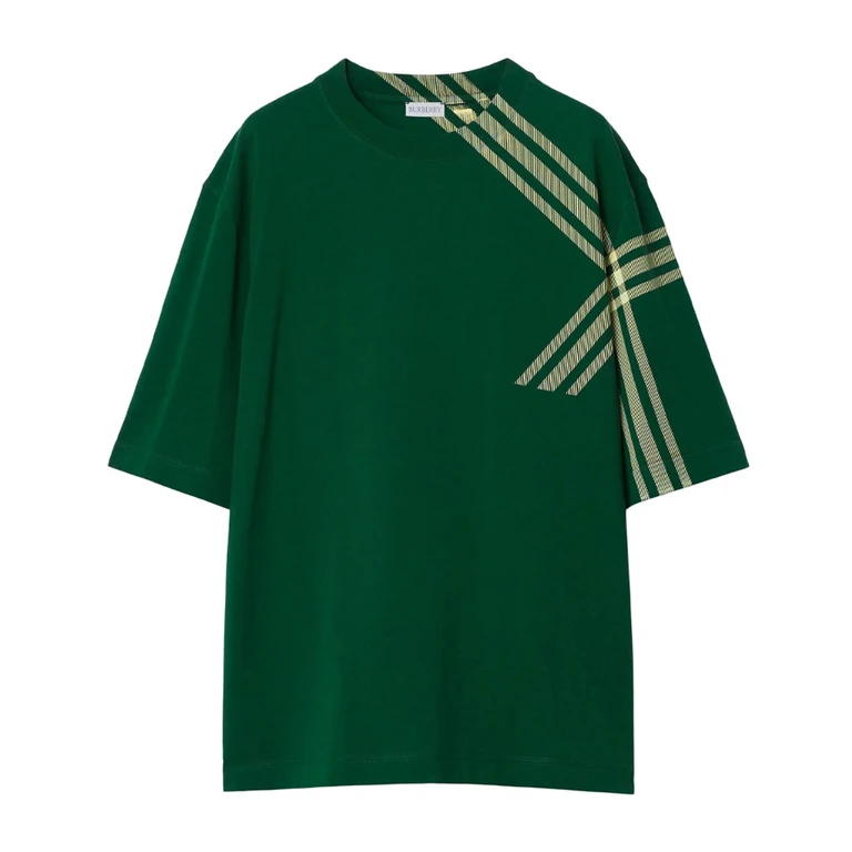 Burberry Check Pattern T-Shirt