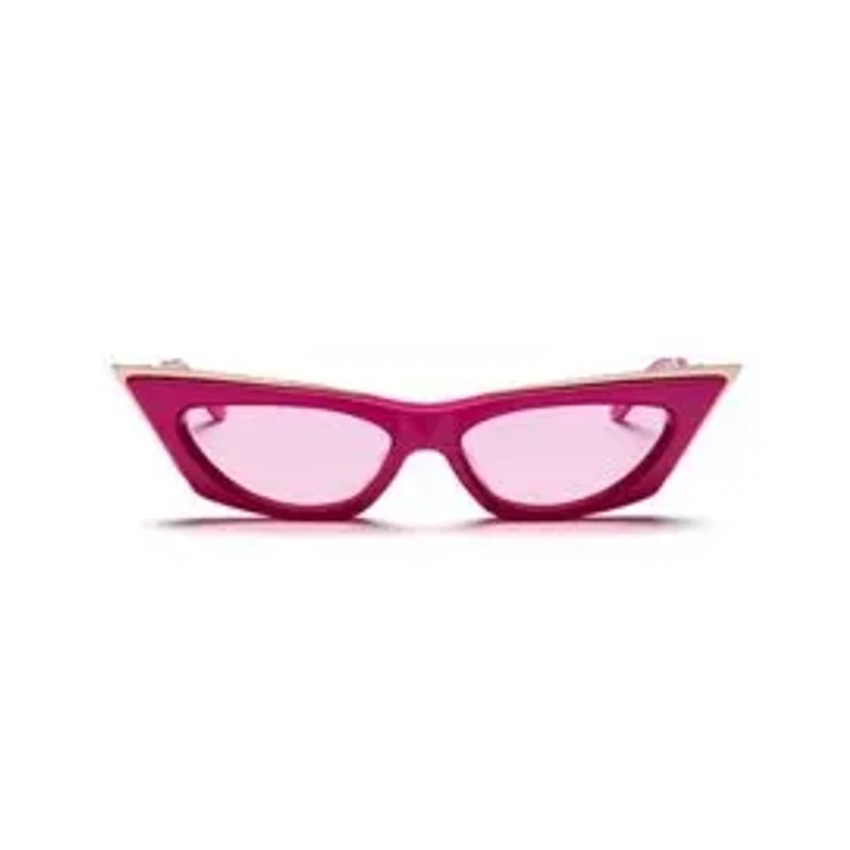 Valentino V - GOLDCUT - I Pink Anti Reflective Butterfly Ladies Sunglasses VLS-113 C 55
