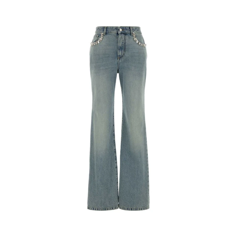 Alexander McQueen Denim Jeans Lightbluewash Exterior: Cotton - Women