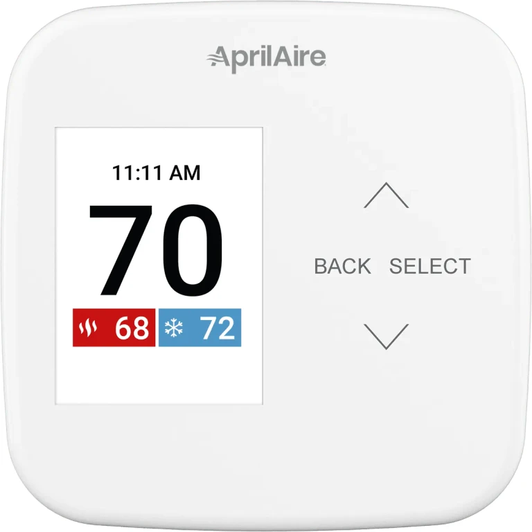 Aprilaire S86 Programmable Multi-Stage Universal Thermostat w/ IAQ Control - No Wi-Fi
