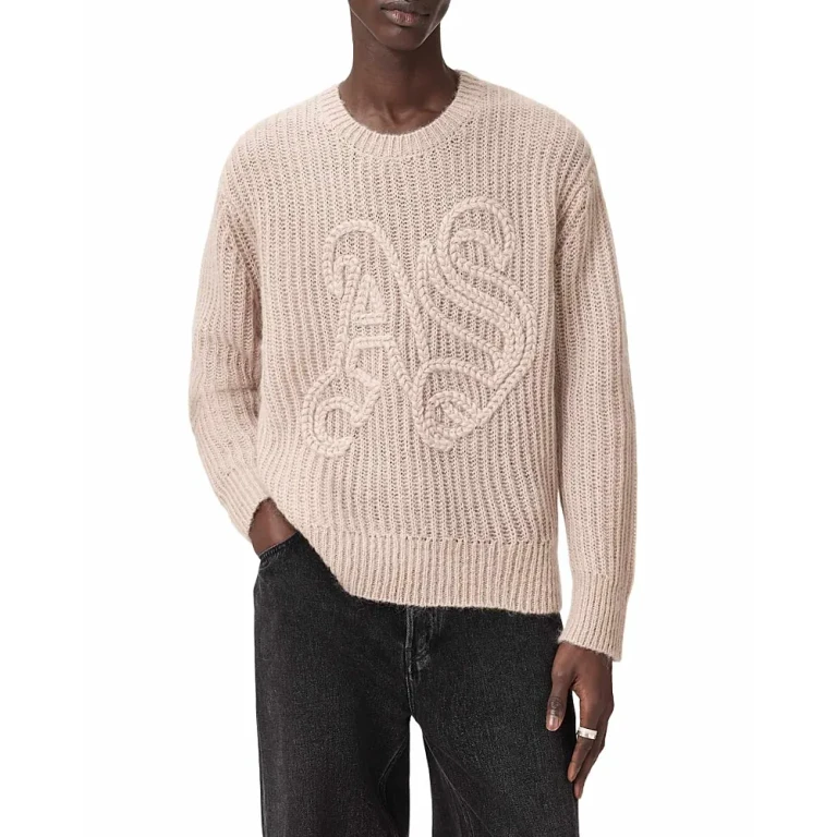 Allsaints Chainy Crewneck Sweater