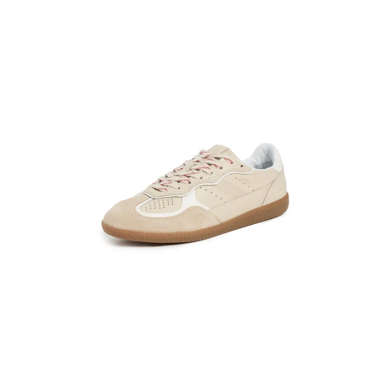 ALOHAS Tb.490 Rife Grain Cream Leather Sneakers Cream 38