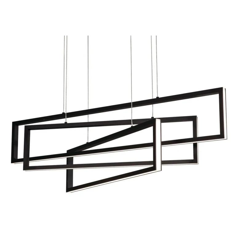 Cole LED Pendant in Black
