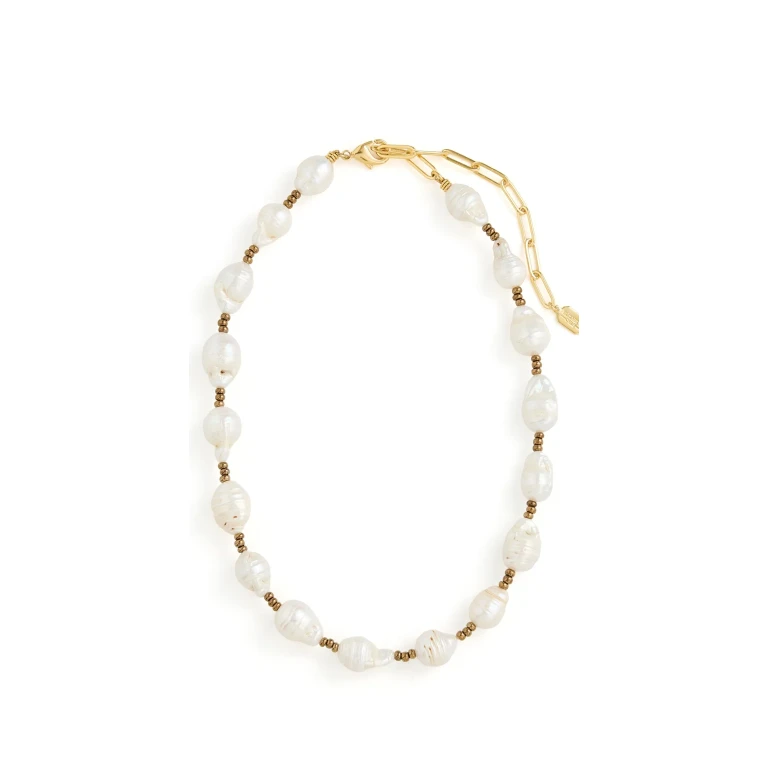 Elizabeth Cole Perliza Necklace Pearl One Size