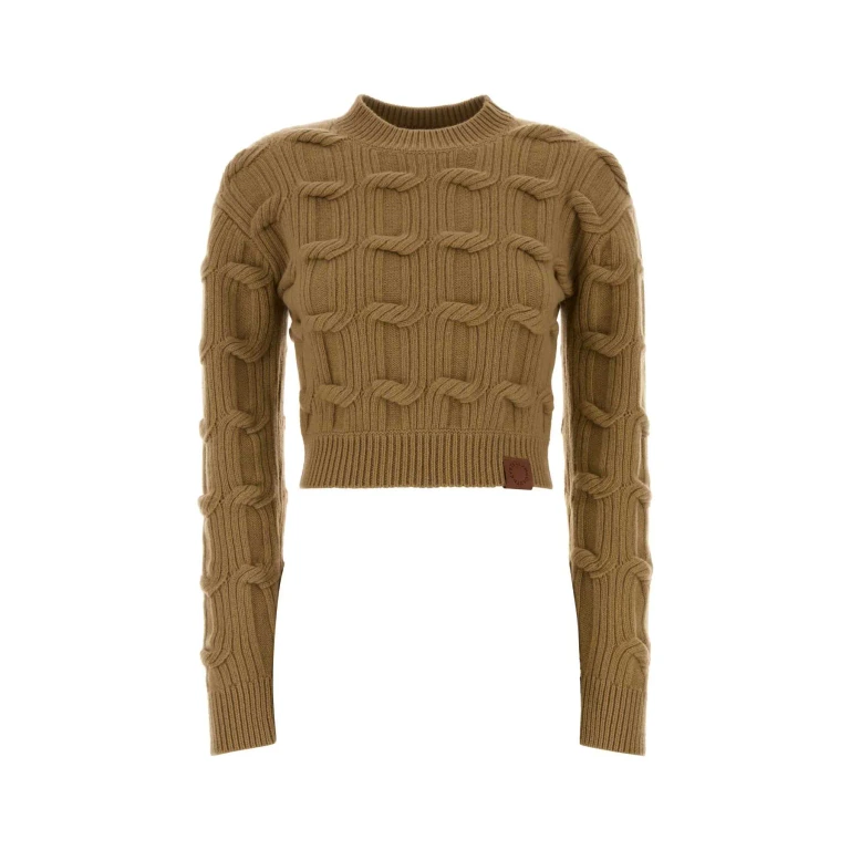 Michael Kors Camel Wool Sweater
