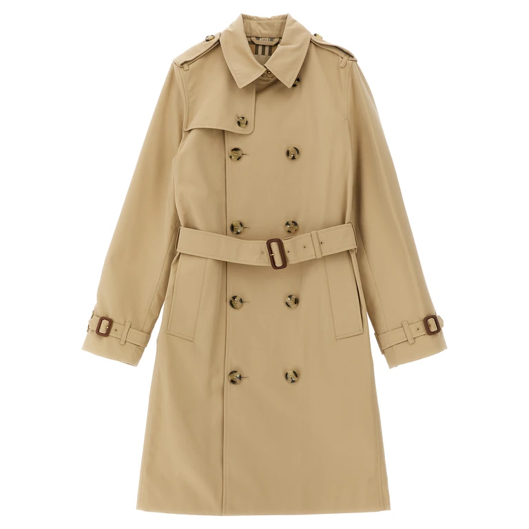Burberry Mayfair trench coat Beige Cotton Coats - Kids