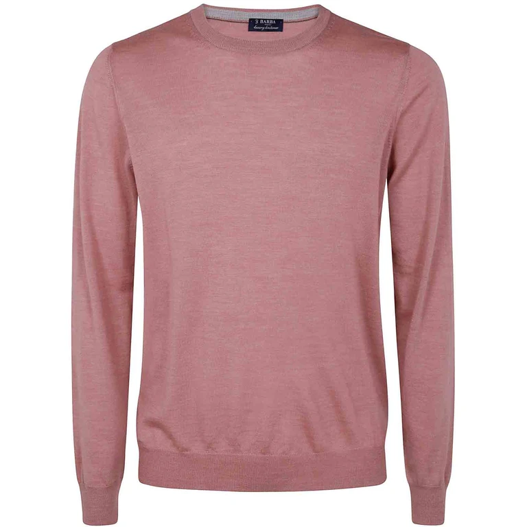 Barba Pull Col Rond - Rose