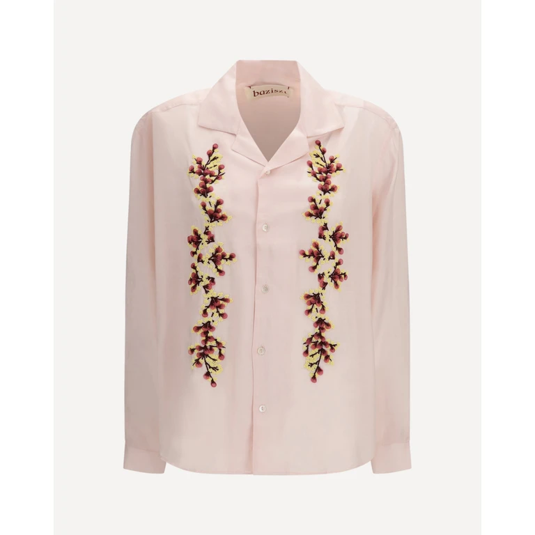 BAZISZT Floral embroidered Shirt Female M