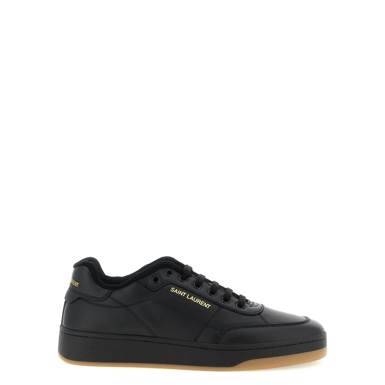 Saint Laurent SL-61 sneakers Black Calfskin Leather (bos Taurus) - Men