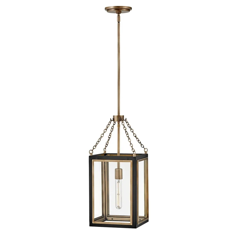 Black LED Pendant from the Shaw Collection