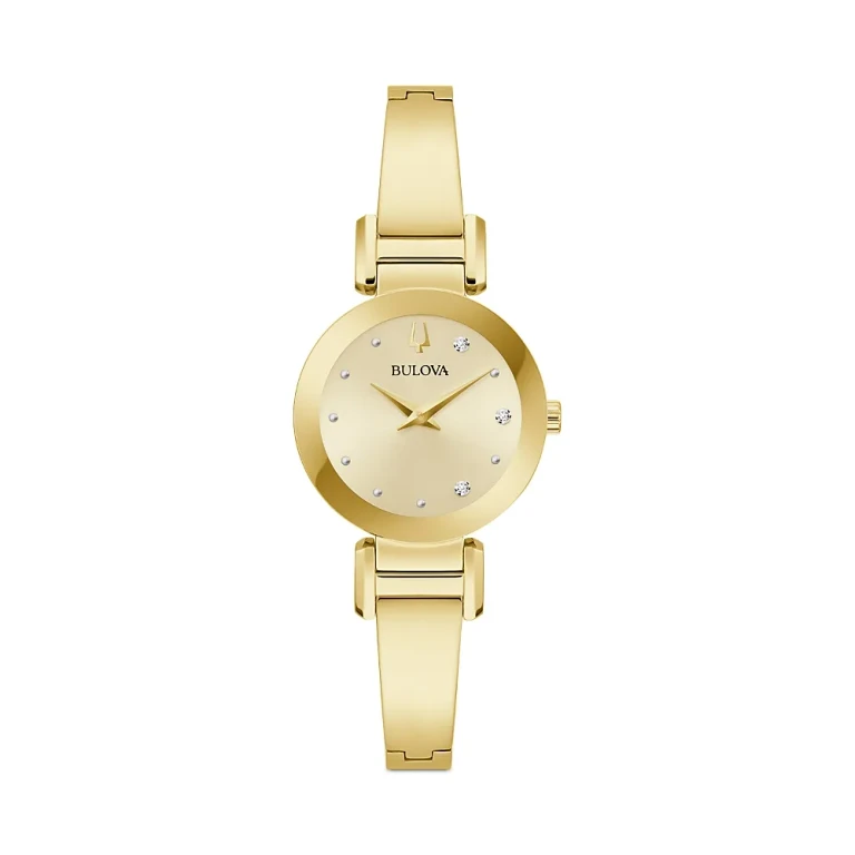 Bulova Marc Anthony Modern Diamond Bangle Watch, 26mm