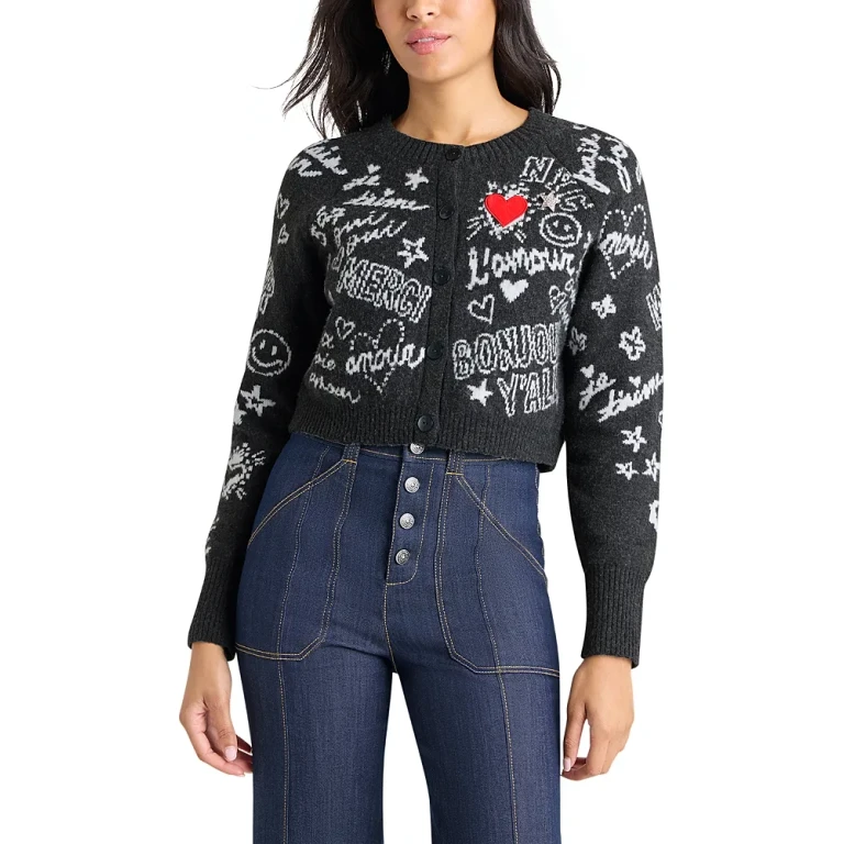 Cinq a Sept Love Doodles Millie Sweater