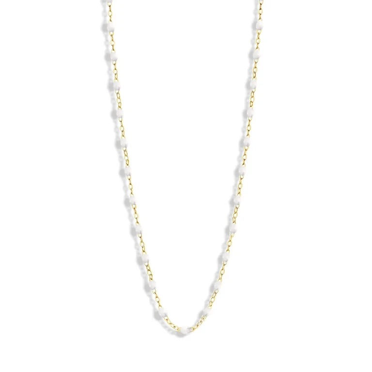 Gigi Clozeau 18K Yellow Gold Classic Gigi Resin Bead Statement Necklace, 20