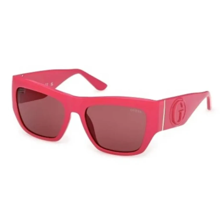 Guess Bordeaux Square Ladies Sunglasses GU00252 72S 54