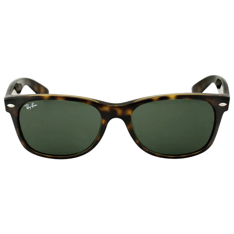 Ray Ban New Wayfarer Classic Green Unisex Sunglasses RB2132 902 58