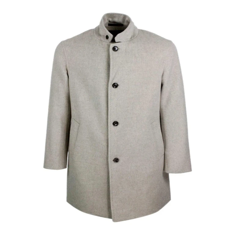 Montecore Manteau Au Genou - Beige