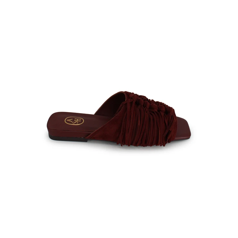 Ash Brigitte Suede Leather Mules