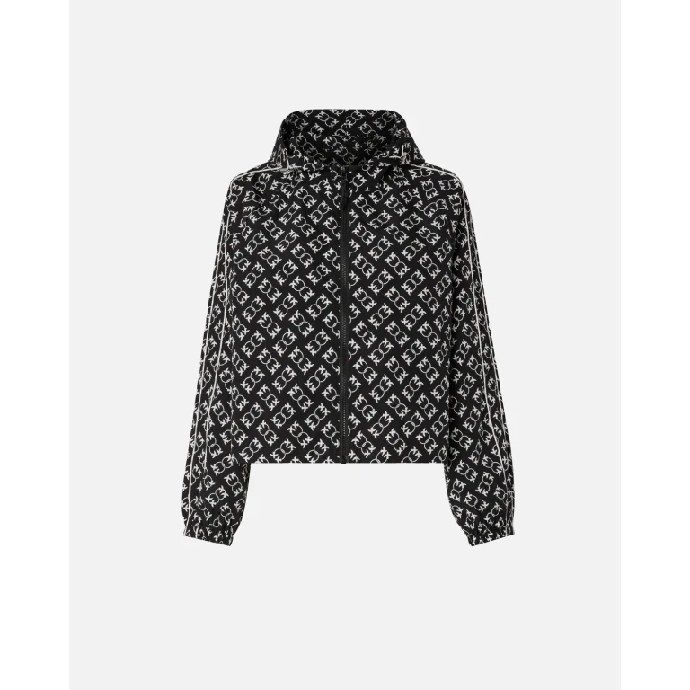 Pinko - Veste de sport avec logo Love Birds all-over - S
