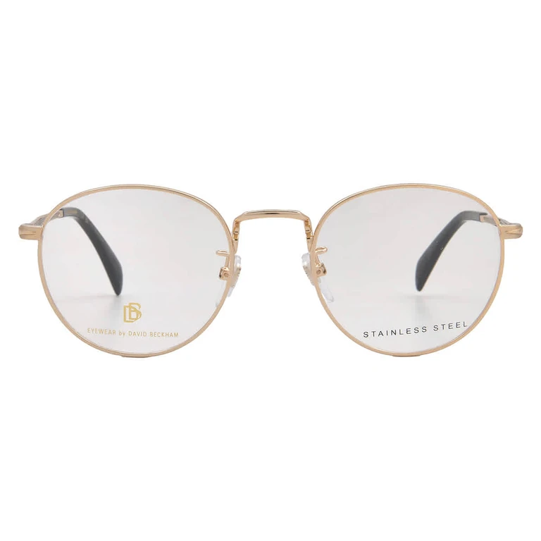 David Beckham Demo Round Mens Eyeglasses DB 1015 0J5G 50