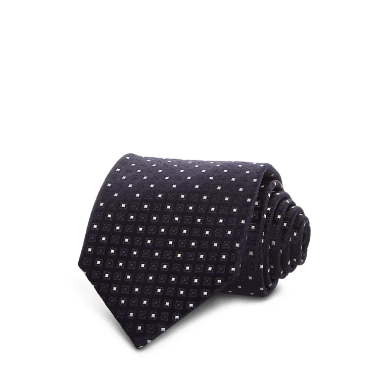 Canali Silk Classic Mirco Grid Tie