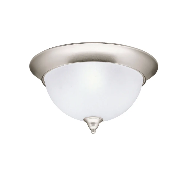Dover 3-Light Flush Mount in Brushed Nickel