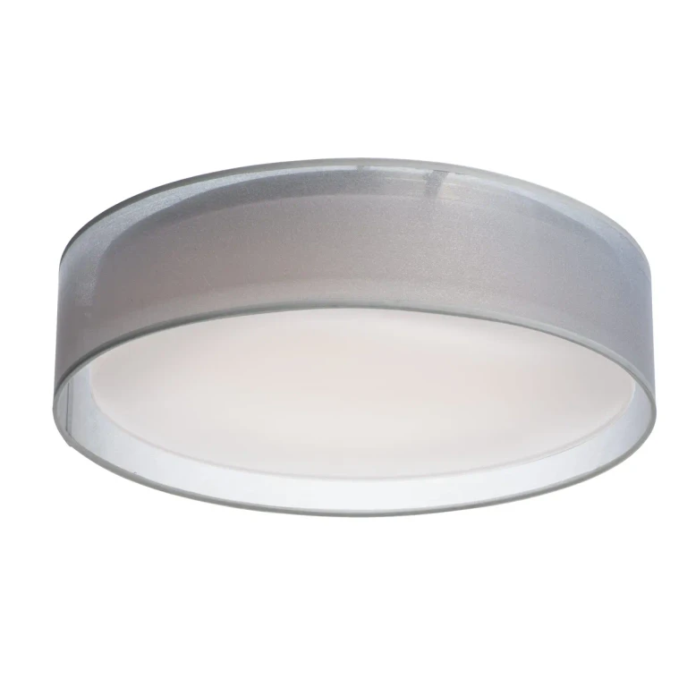 Maxim Prime 5-Light Ceiling Light in White Organza - 10222WO