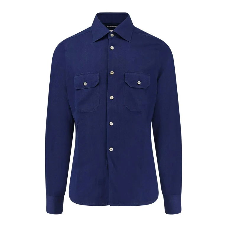 Kiton Chemise - Bleu