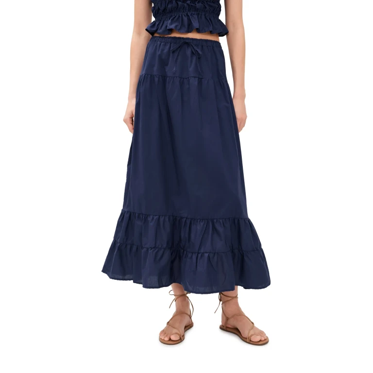 Peixoto Riley Maxi Skirt Black M