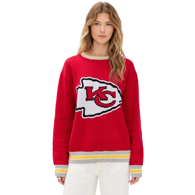 Terez Chiefs Crew Neck Sweater Chiefs Red M