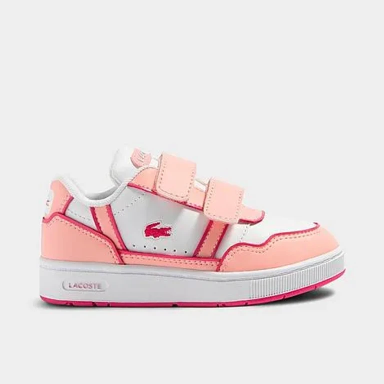 Kids Toddler T-Clip 223 5 Hook-and-Loop Casual Shoes in Open White/Multi Size: 4.0
