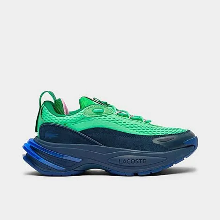 Lacoste Women's Audyssor 124 1 Casual Shoes in Medium Green Size: 5.0