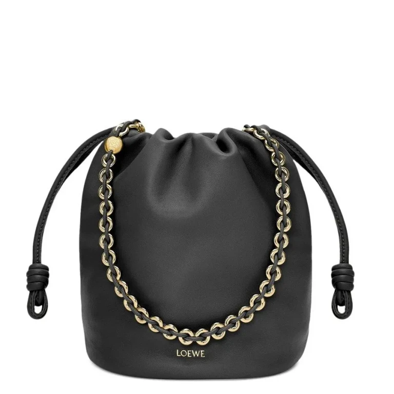 Loewe Flamenco Purse Bucket Bag - Black