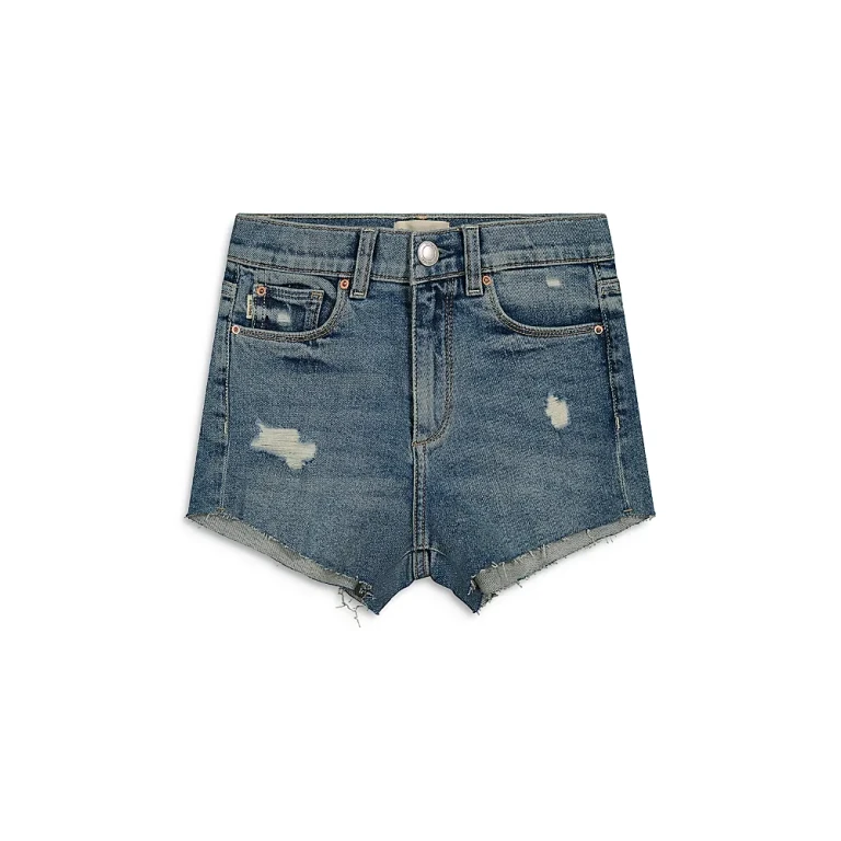 DL1961 Girls' Lucy Denim Shorts - Big Kid