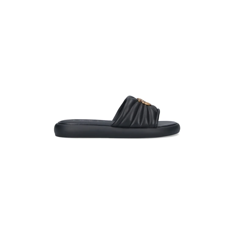 Pinko Fiona Leather Sandals