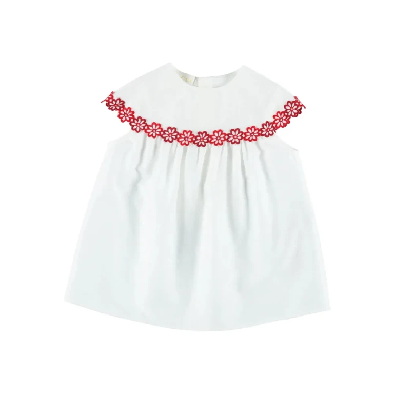 Gucci Floral-trim Dress